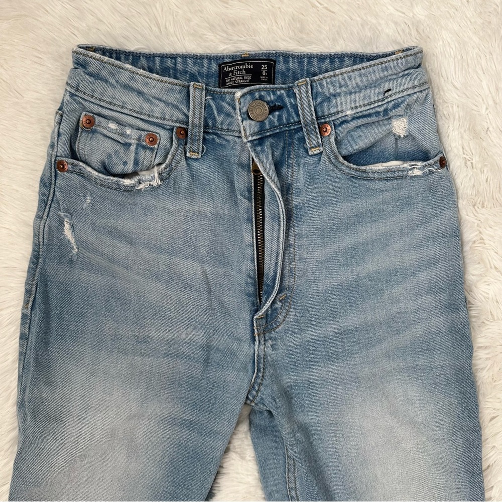 A&F Ankle Straight Jeans - Picture 4 of 5